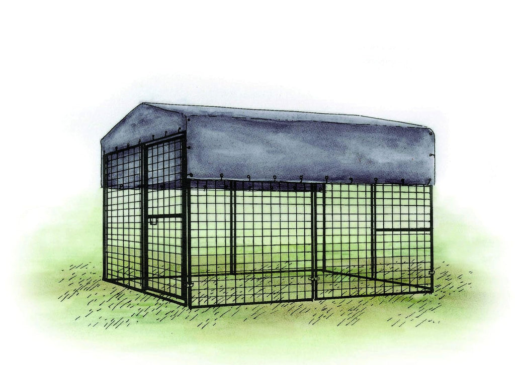Black Metal Wire Chicken Cage C561893