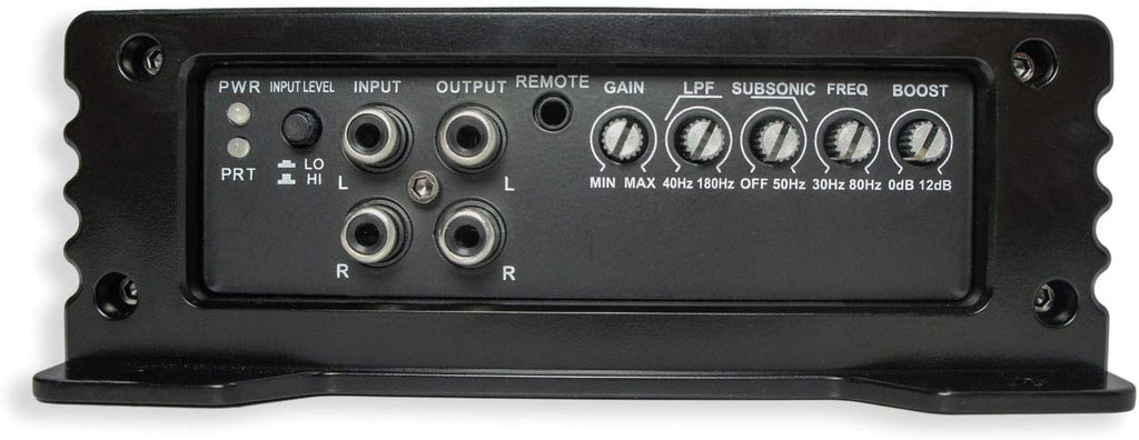 Compatible with Universal Car Dual 10 Loaded Vented Port Sub Box Enclosure with Amplifier E708478