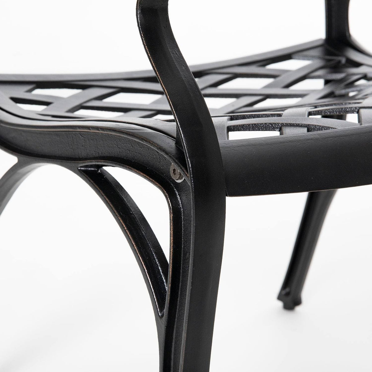 Cast Aluminum Patio Dining Arm Chair S921115