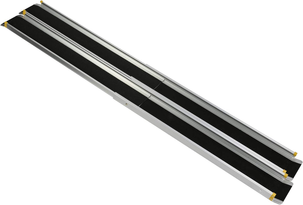 7FT Portable Adjustable Telescoping Wheelchair Ramp F265