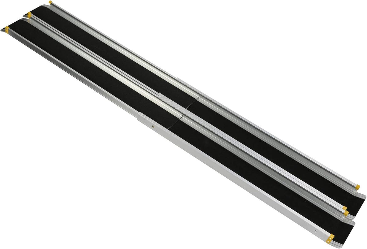 7FT Portable Adjustable Telescoping Wheelchair Ramp F265