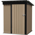5 x 3 FT Waterproof Metal Garden Storage Shed B803194