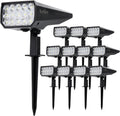 Solar Powered Waterproof Landscape Spotlights 10 Pack O604