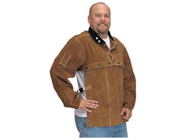 Cowhide Welding Cape Sleeve with Bib Combo H6536