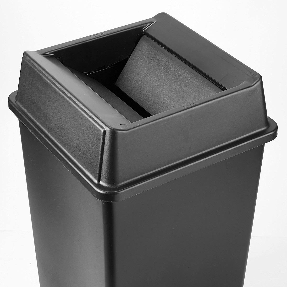 50 Gallon Black Trash Can L576