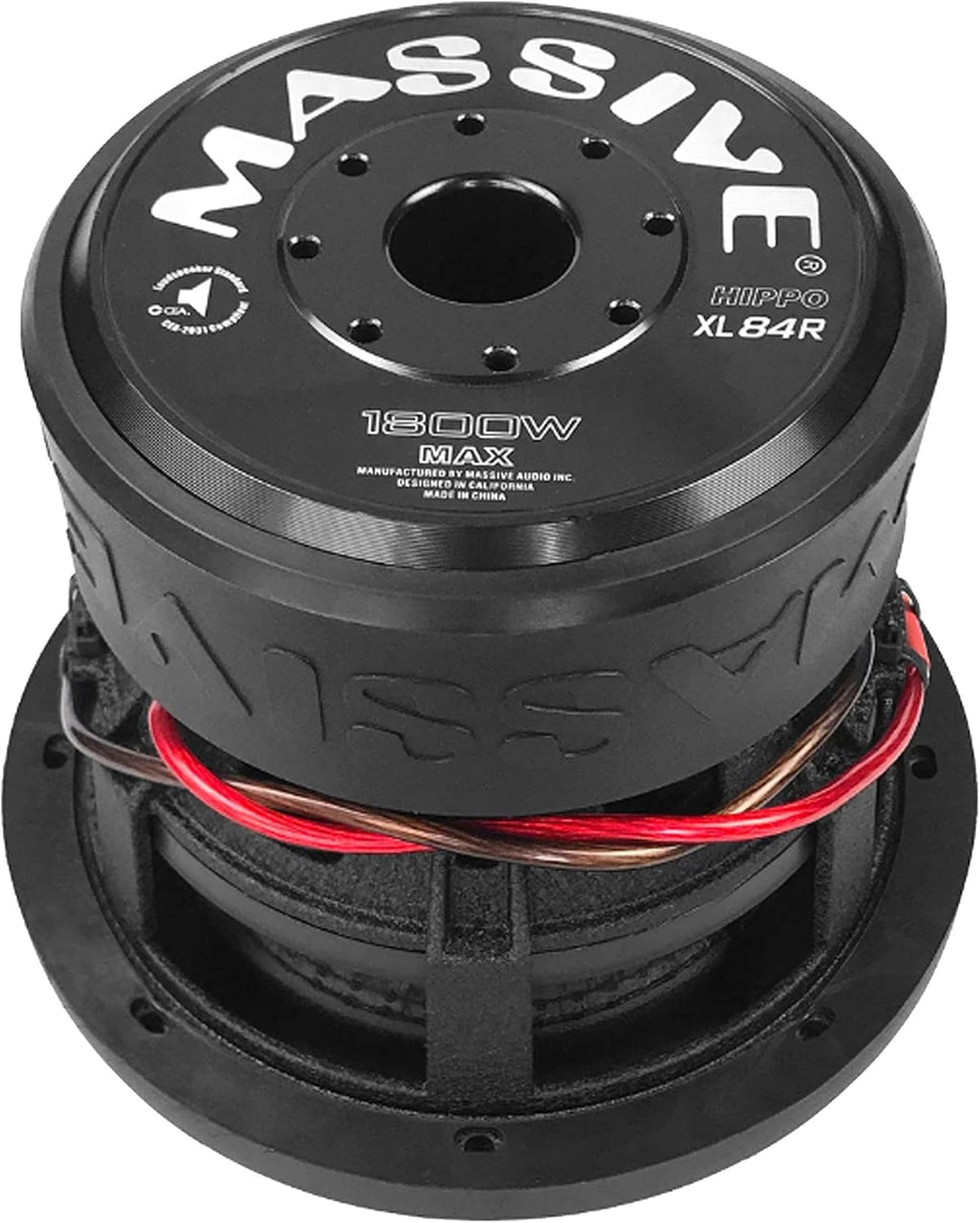 8 Inch 900 Watt RMS Dual 4 Ohm Car Audio Subwoofer T4911