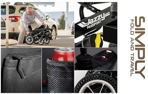 Compact Travel Power Chair with Lithium-ion Battery P660