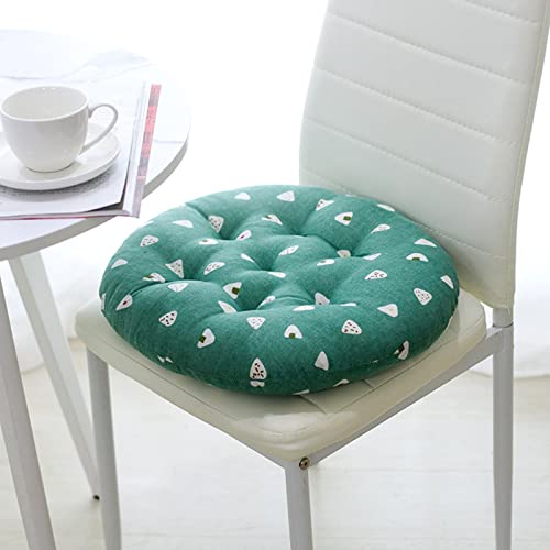 16 Inch Tufted Memory Foam Round Chair Cushions M9671