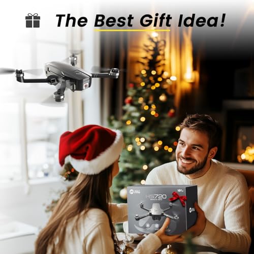4K UHD GPS Drone with Camera, 52 Minutes Flight Time, Foldable Quadcopter with Brushless Motor R918