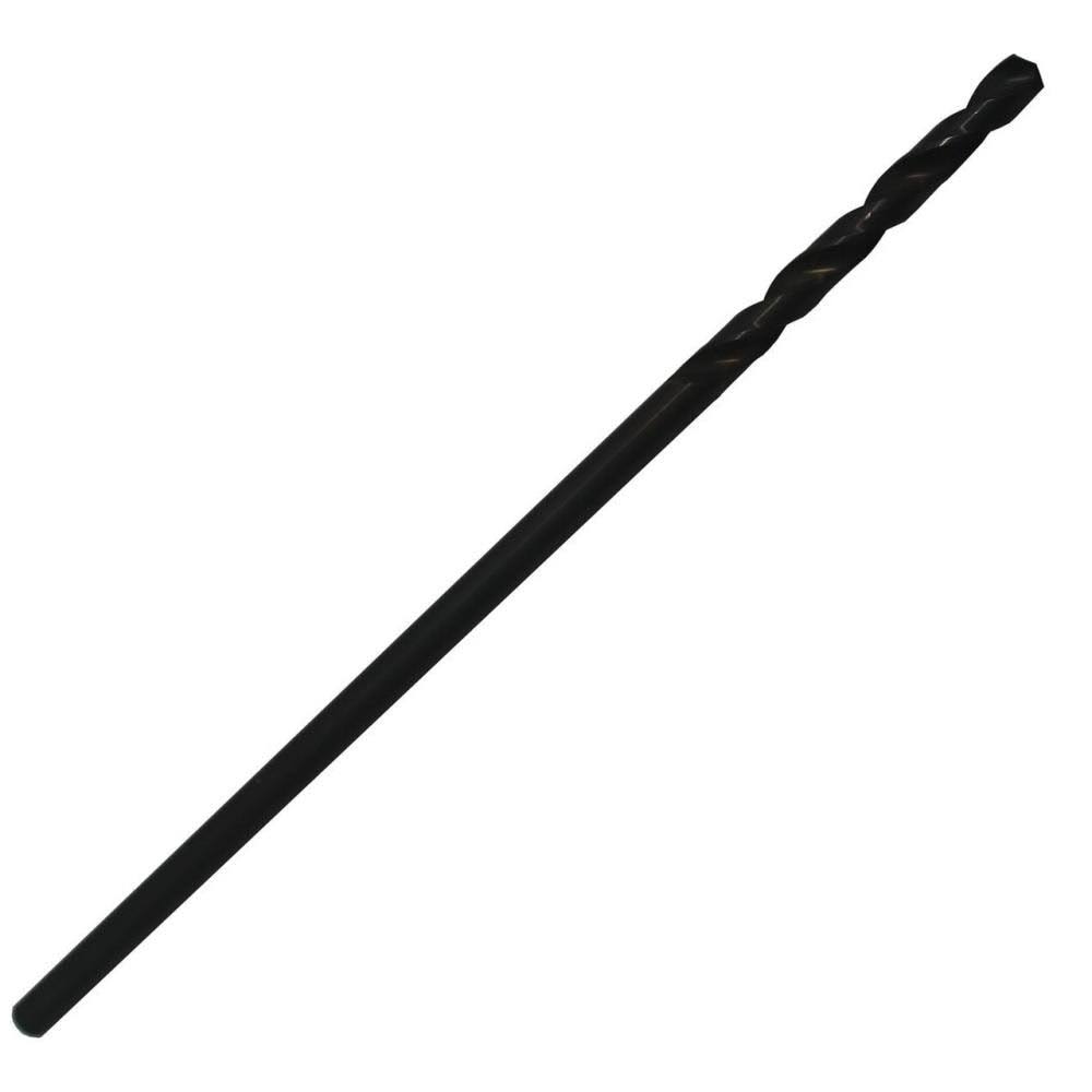 12-Piece Black Oxide Coated HSS Twist Drill Bit E574755