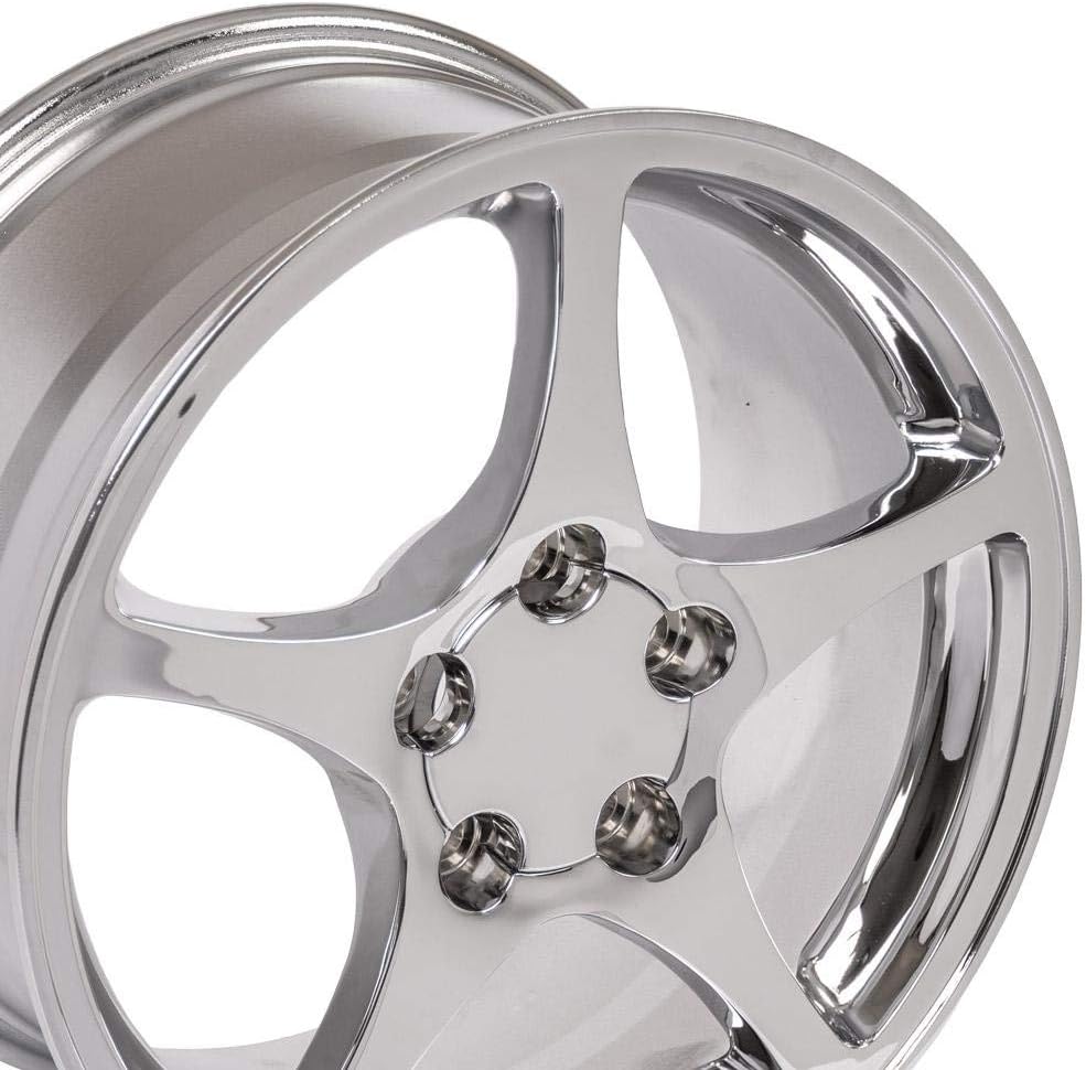 18 inch 5x120.65 18x9.5 Chrome Wheels K560