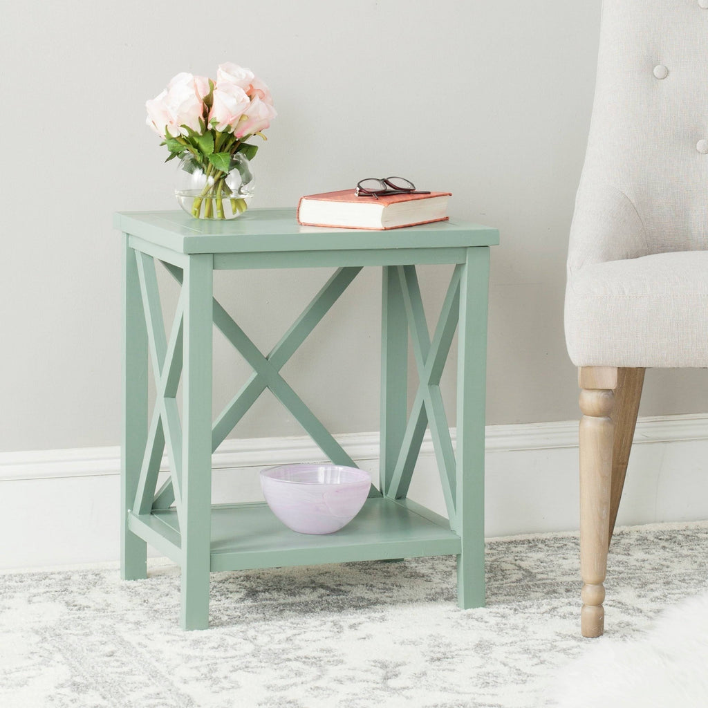 Cross Back End Table W72961