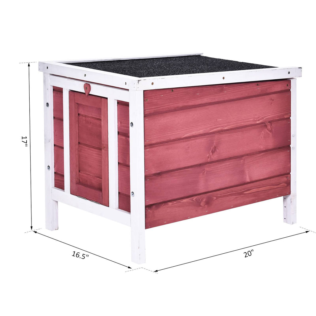 Raised Wooden Pet House Q63648