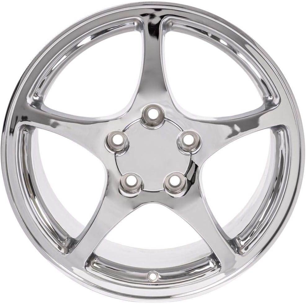 18 inch 5x120.65 18x9.5 Chrome Wheels K560