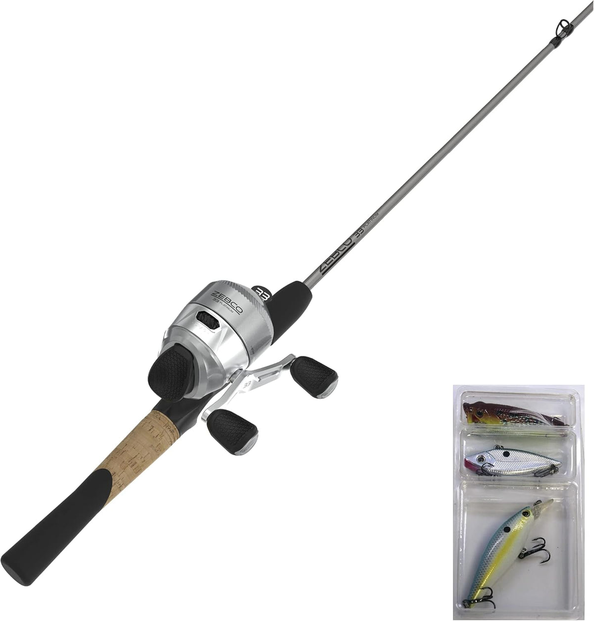 Spincast Reel and Fishing Rod Combo E28181