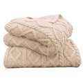 Cable Knit Throw Y887