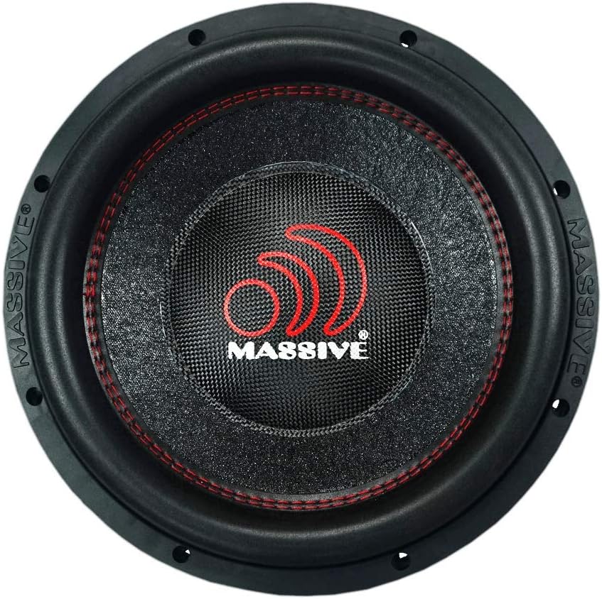 8 Inch 900 Watt RMS Dual 4 Ohm Car Audio Subwoofer T4911