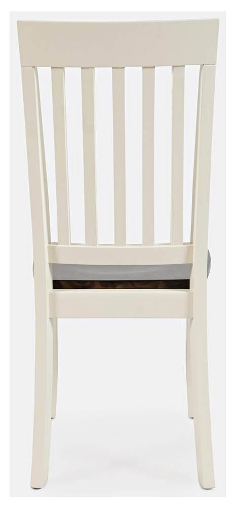 Autumn Brown White Dining Chair Set of 2 O710