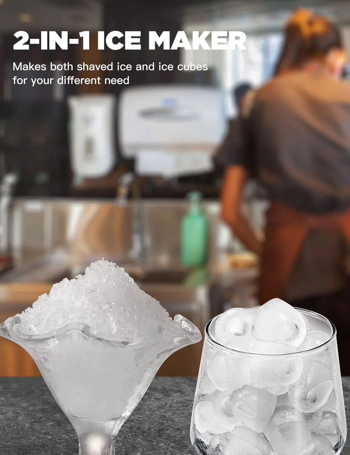 44lb Countertop Ice Maker K573