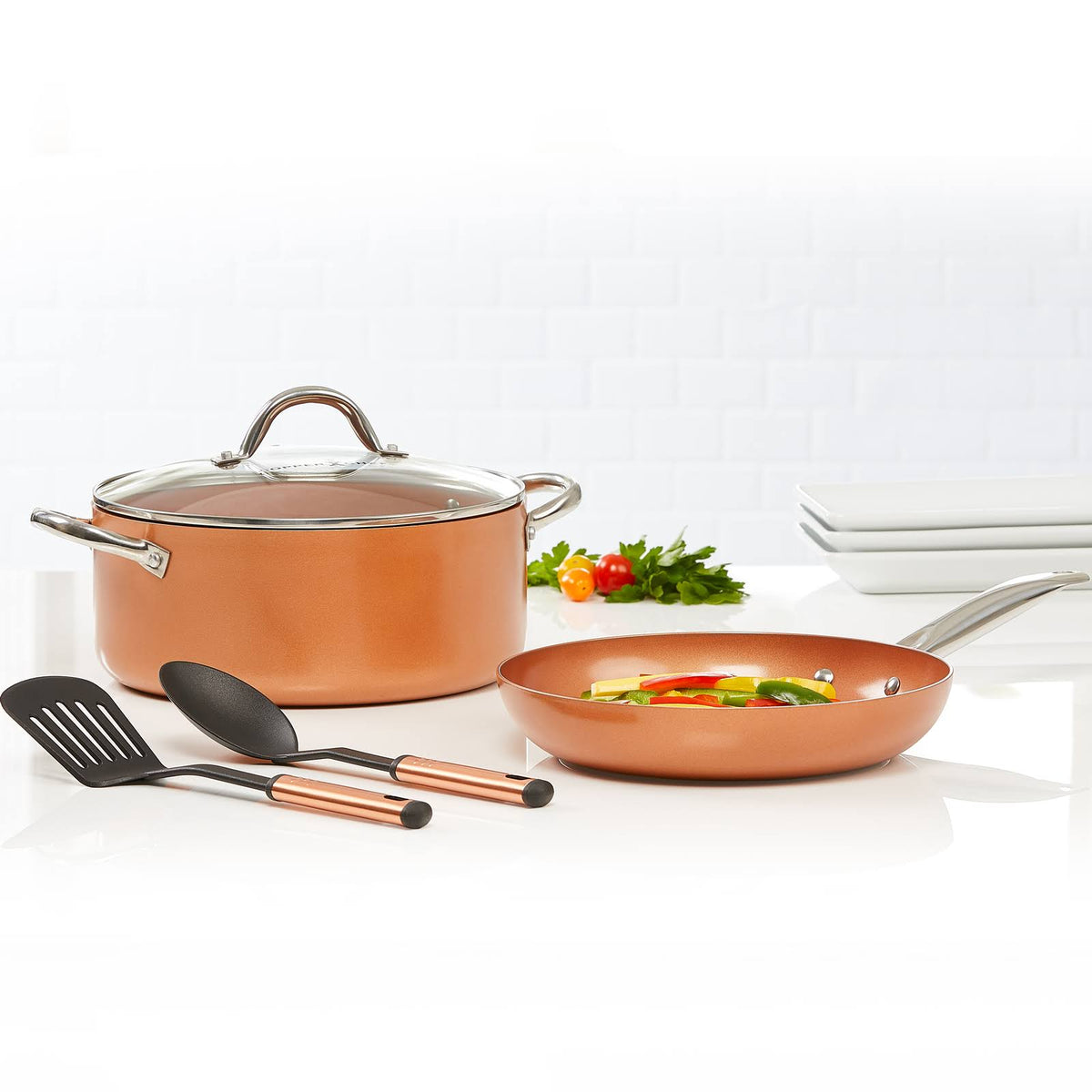 5 Piece Casserole Set Y650989