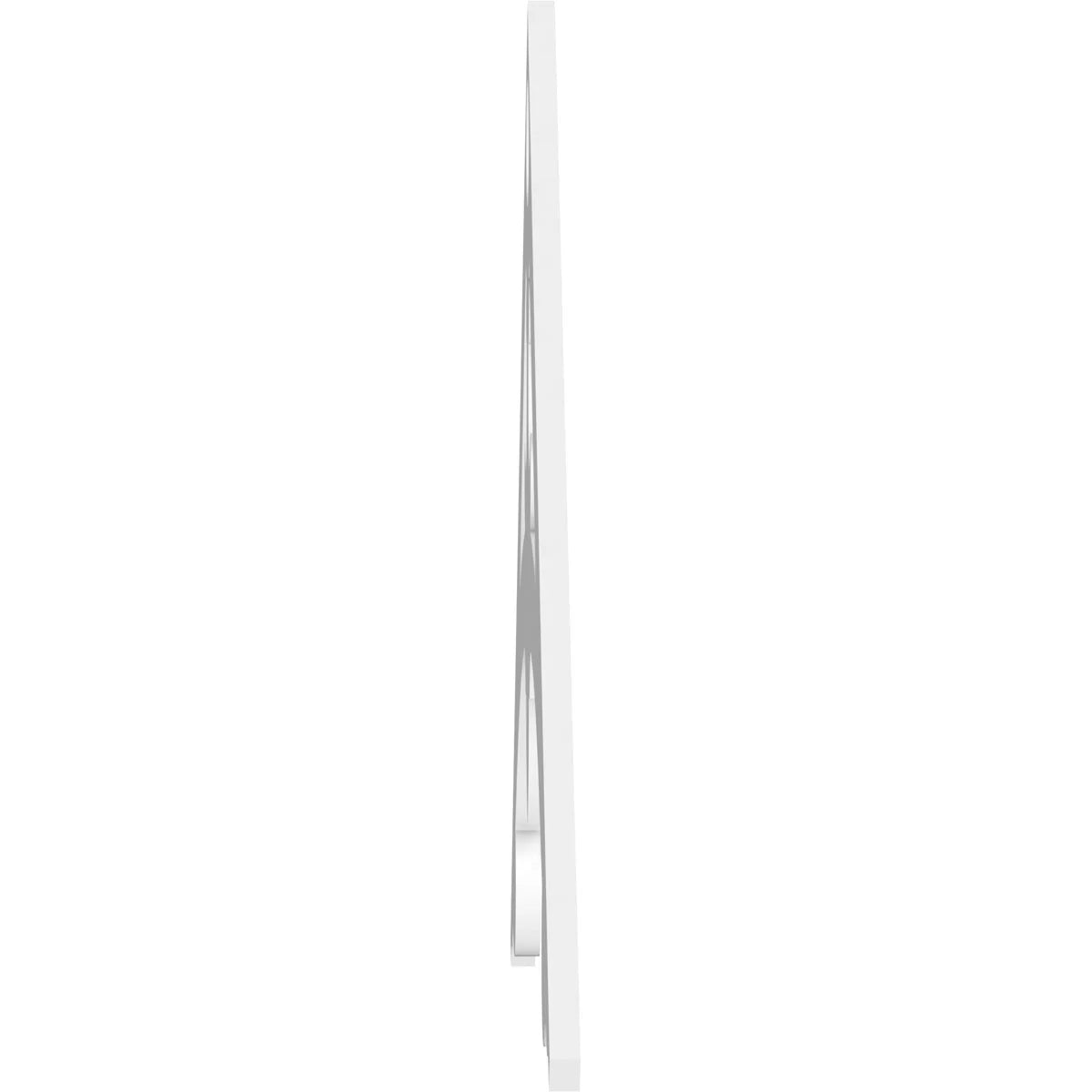 72"W x 36"H x 1"P PVC Gable Pediment R36192