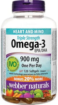 Omega-3 900 mg EPA/DHA 120 softgels X945501