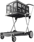 Pink Collapsible Folding Trolley Cart Q9950