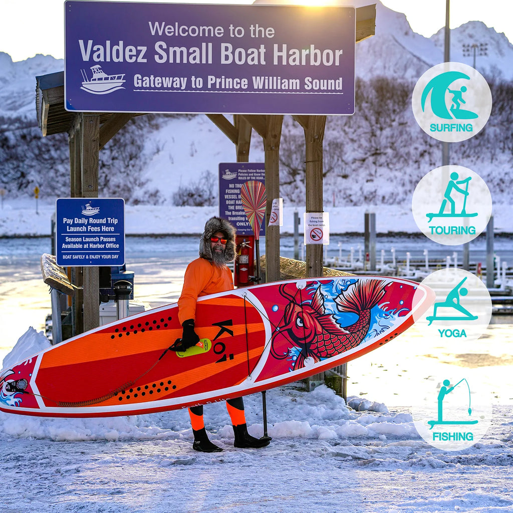 Inflatable Stand Up Paddle Board 11'6''x30''x6'' Y4639