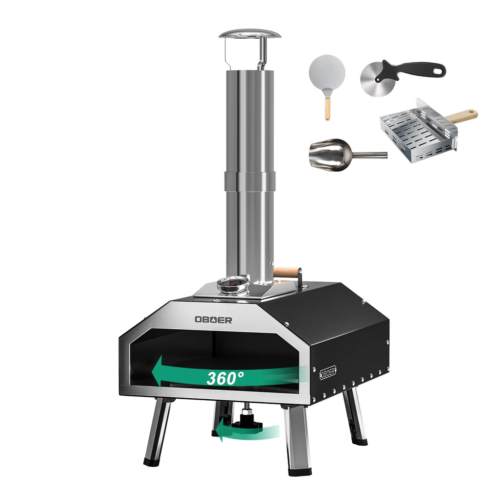 Outdoor Wood Fired Stainless Steel Pizza Oven P6715