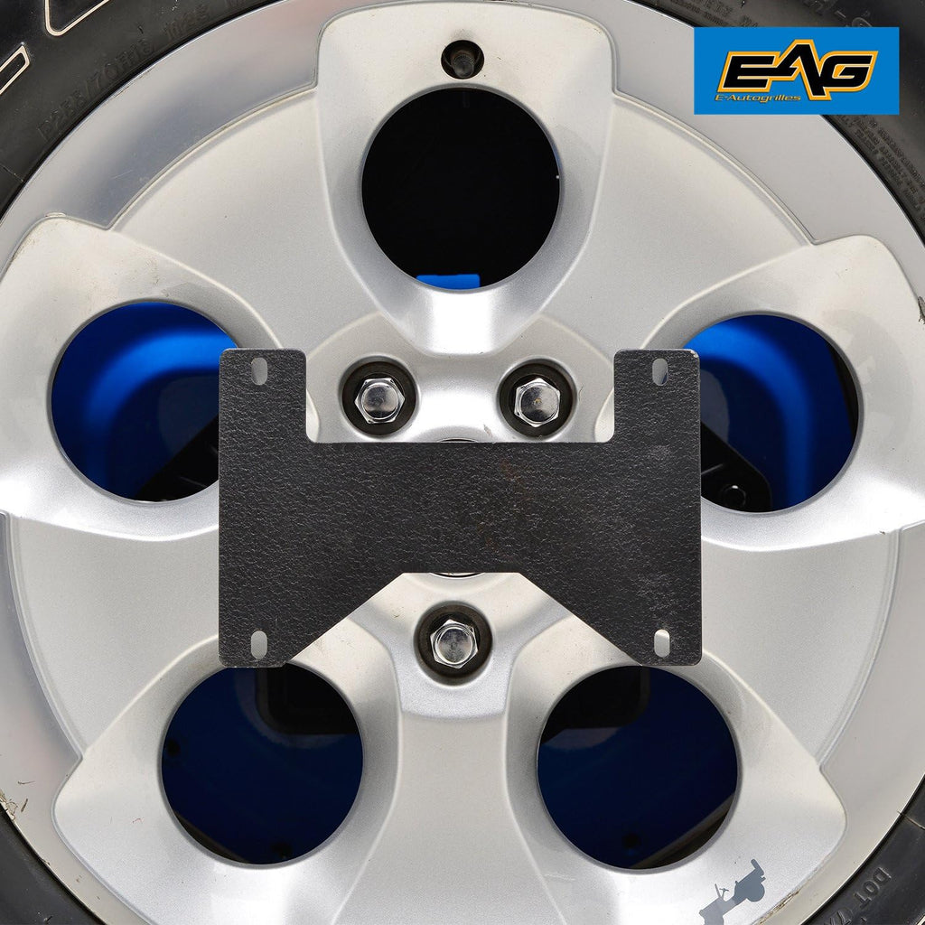 Rear License Plate Relocation Bracket on Spare Tire Carrier Pack of 2 T9079