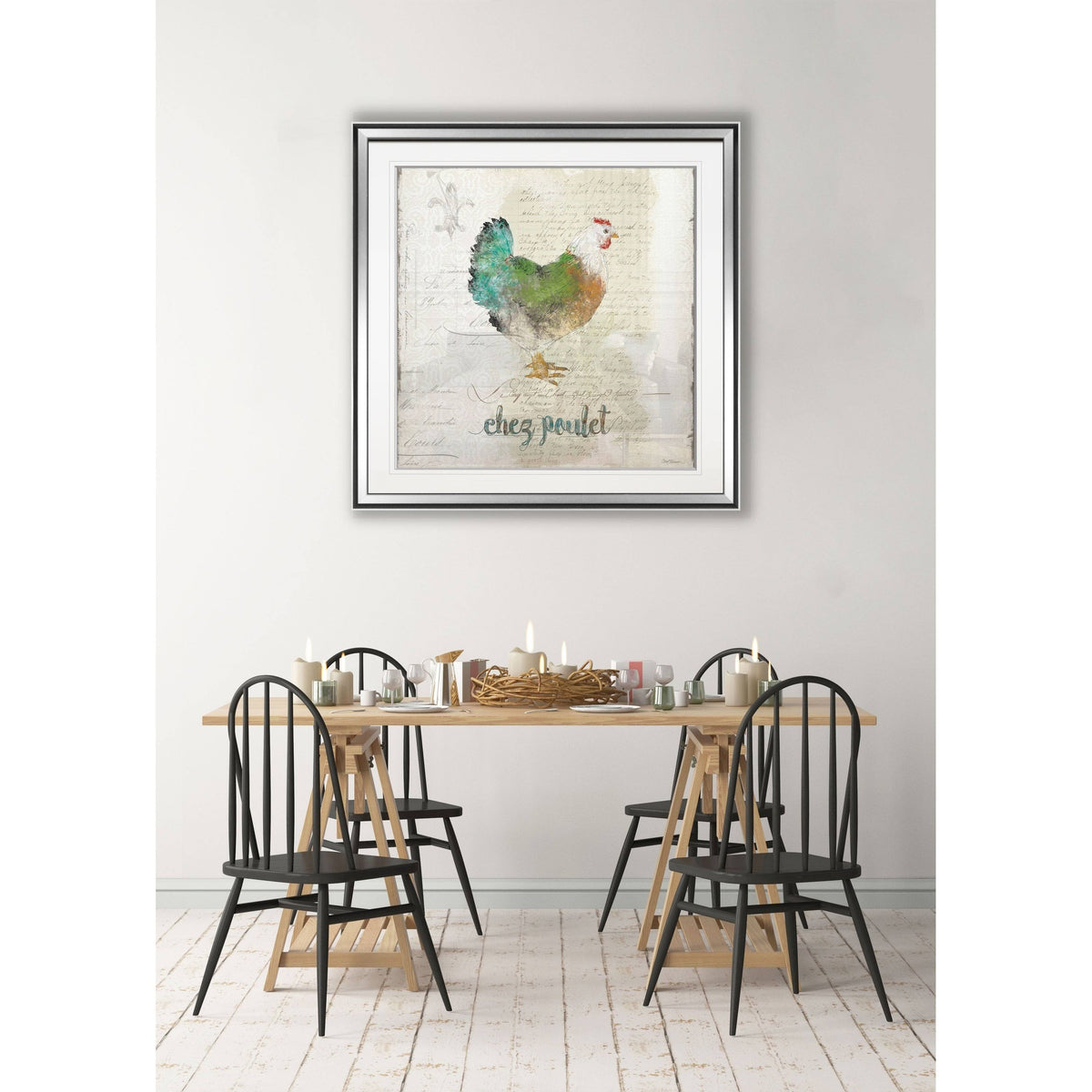 Framed Giclee Print D3715