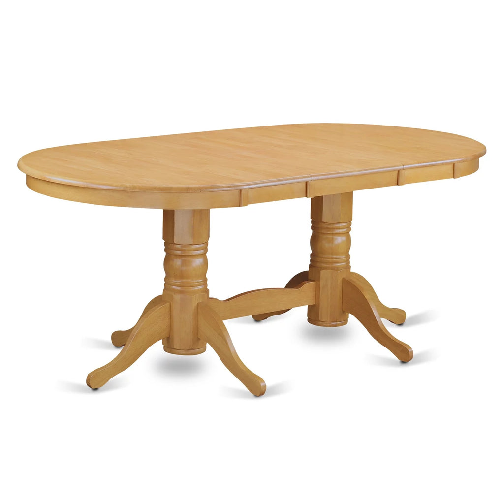 7 Piece Oak Wood Dining Set P1328