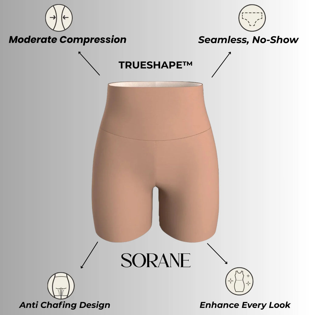 High-Waist Tummy Control Shaper Shorts P214