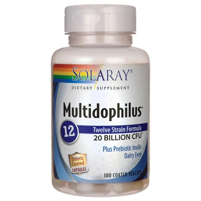 12 Strain Probiotic 20 Billion CFU 100 Enteric VegCaps J258