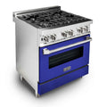 30 in. Stainless Steel Gas Burner Electric Oven Range R3219