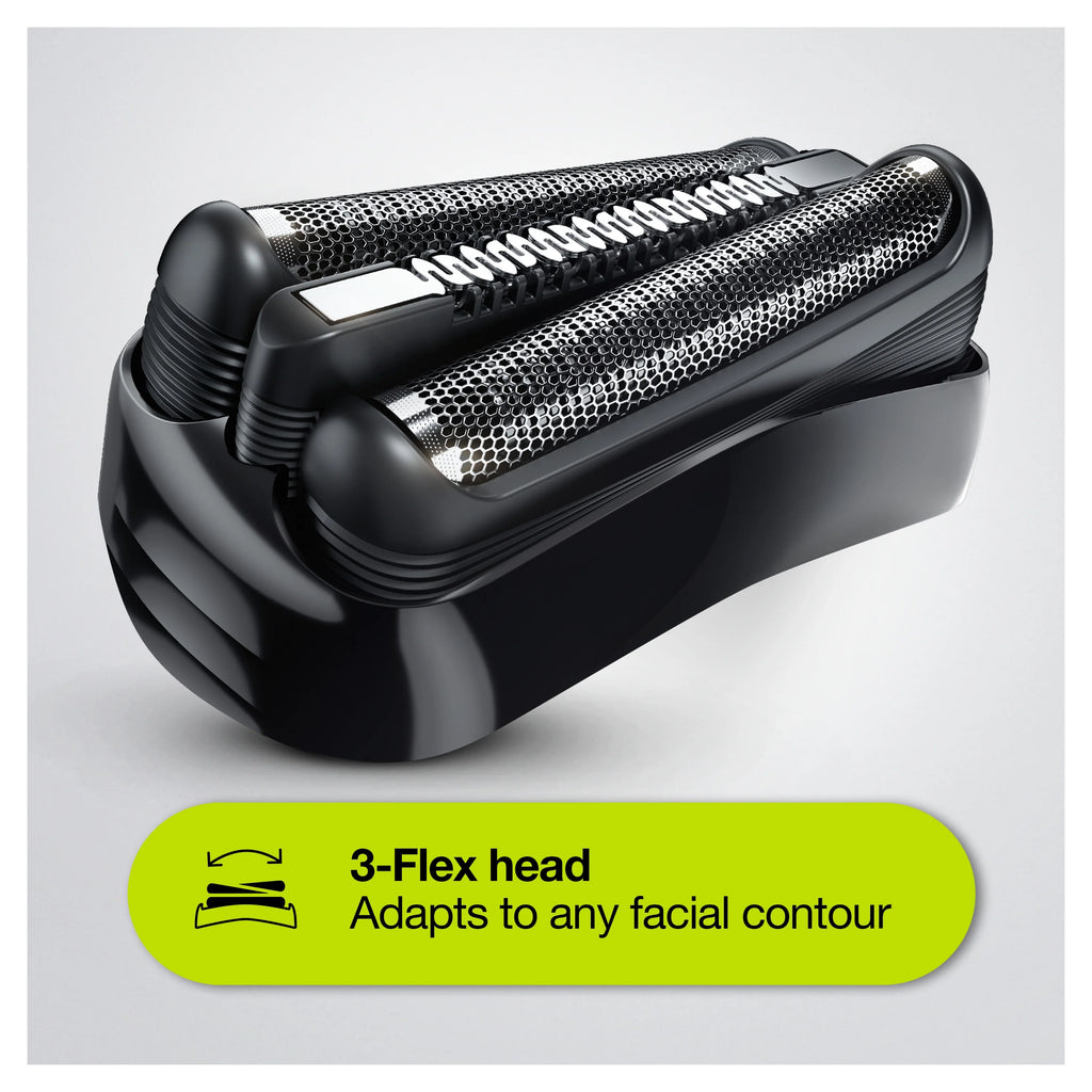 Black Rechargeable Electric Shaver J1595
