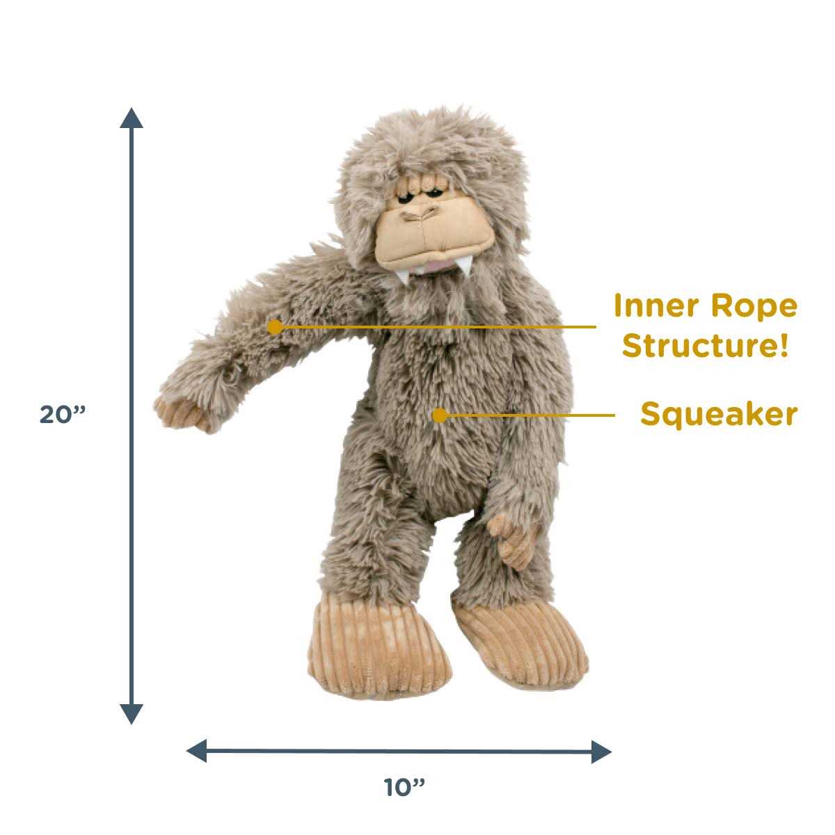 Stuffless Dog Toy O254