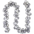 Silver Shatterproof Ball Christmas Garland S357