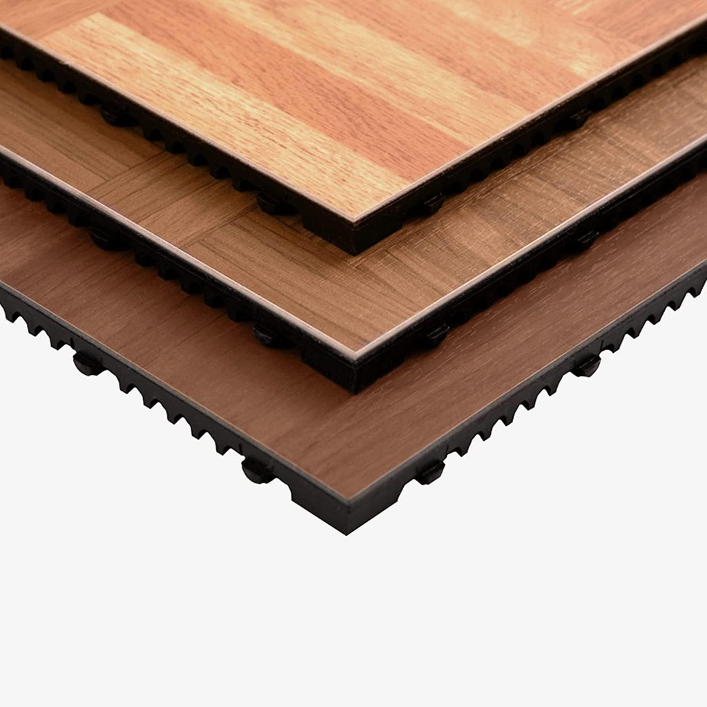 9 Piece Tap Dance Studio Floor Tile Kit with Edge Pieces T55659