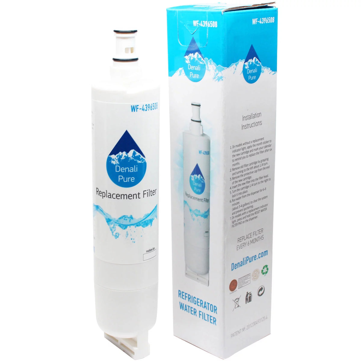 5-Pack Refrigerator Water Filter Cartridge K22236