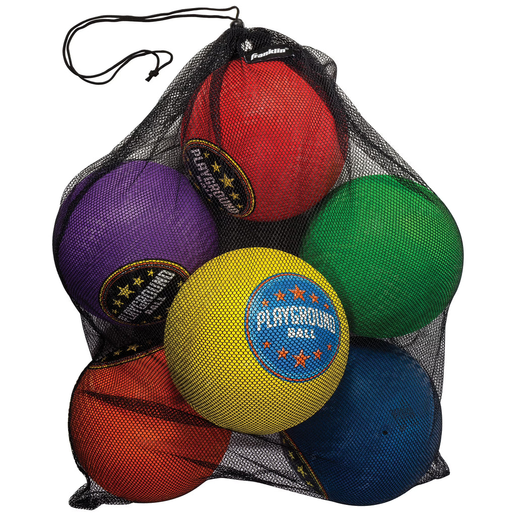 6 Pack Rubber Kickballs + Dodgeballs E930961