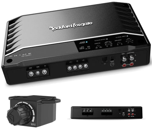 1200W RMS Monoblock Subwoofer Amplifier & 2 15" Subwoofer O177896