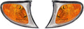 2002-2005 BMW 325xi Turn Signal/Parking Light Assembly Titanium Pack of 2 E7223