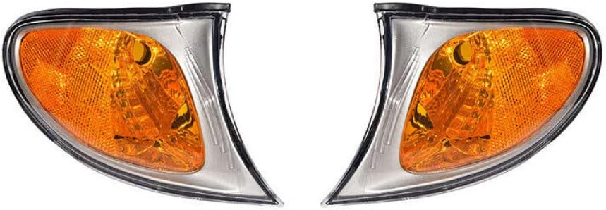 2002-2005 BMW 325xi Turn Signal/Parking Light Assembly Titanium Pack of 2 E7223