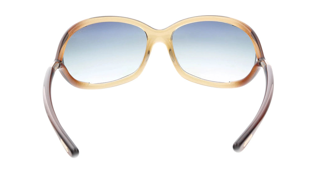 Light Brown Oversize Shield Sunglasses B6935