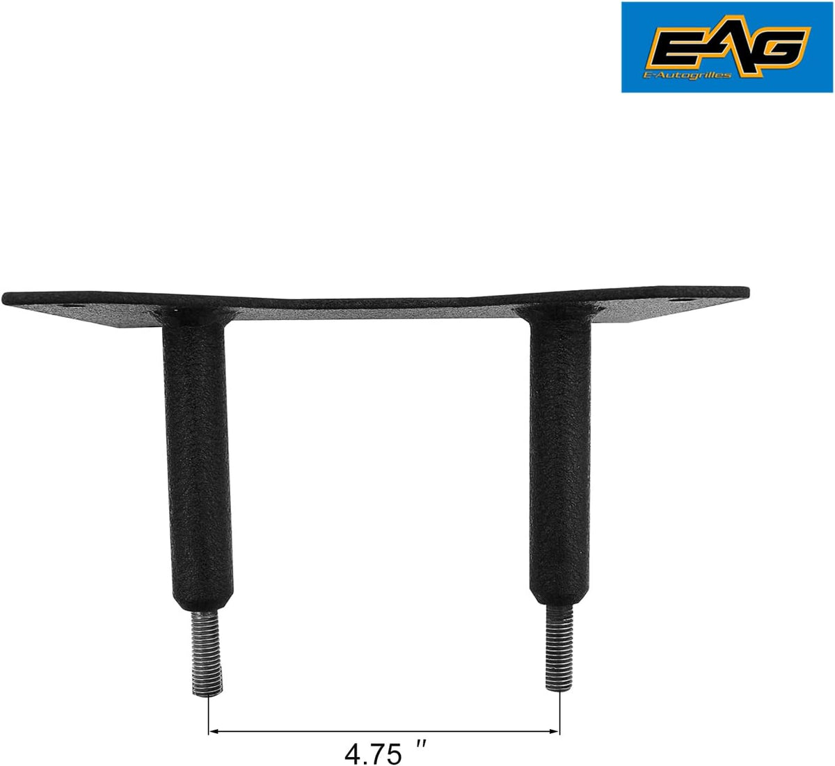 Rear License Plate Relocation Bracket on Spare Tire Carrier Pack of 2 T9079