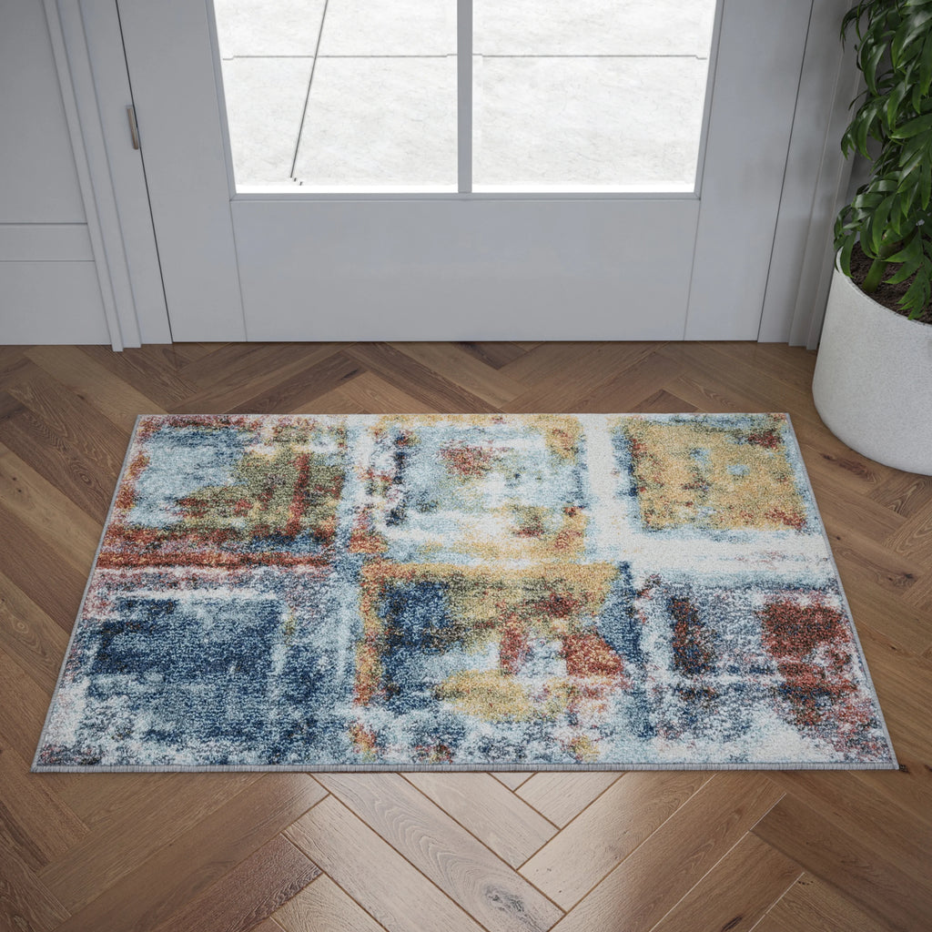 Navy 2x3 Area Rug B755
