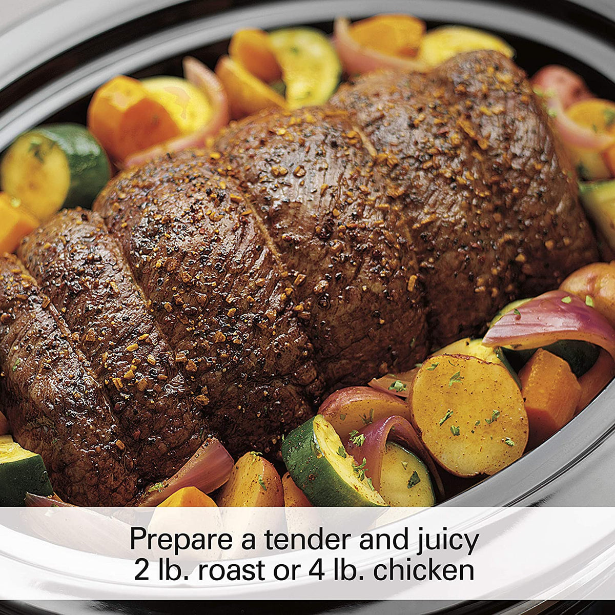 4-Quart Programmable Slow Cooker with Dishwasher-Safe Crock and Lid K3168