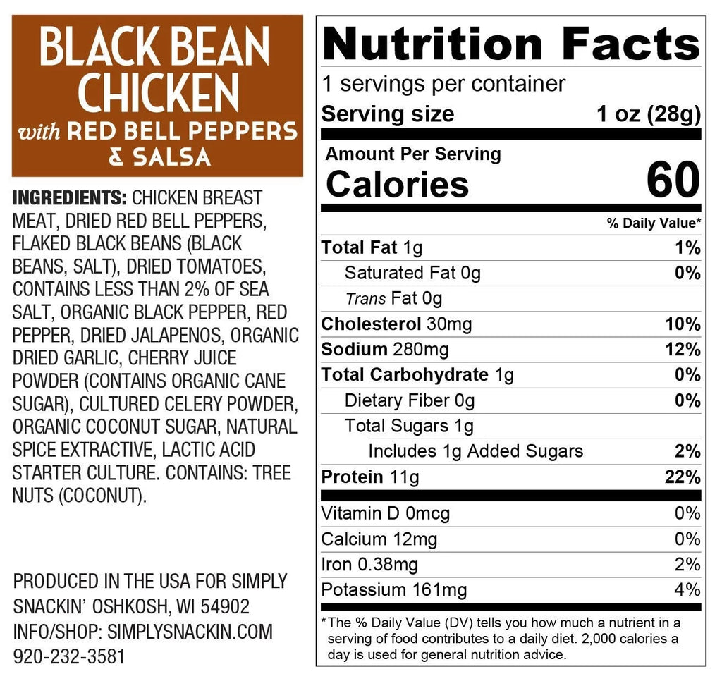 Chicken Breast with Black Bean Salsa 24-Pack K433337