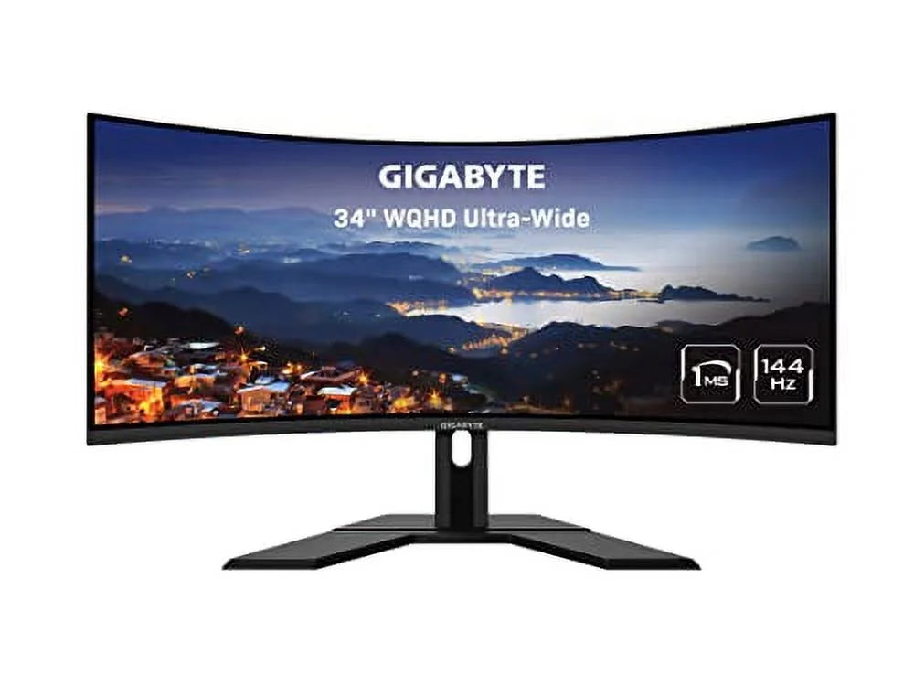 34" 144Hz Ultra-Wide Curved Gaming Monitor Y836